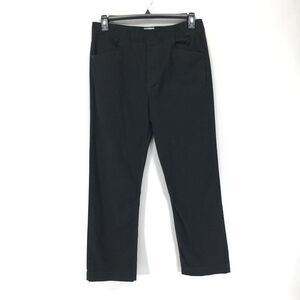 Element Elasticated Twill Straight Leg Pants Men's Medium Short Size 32x28 Black